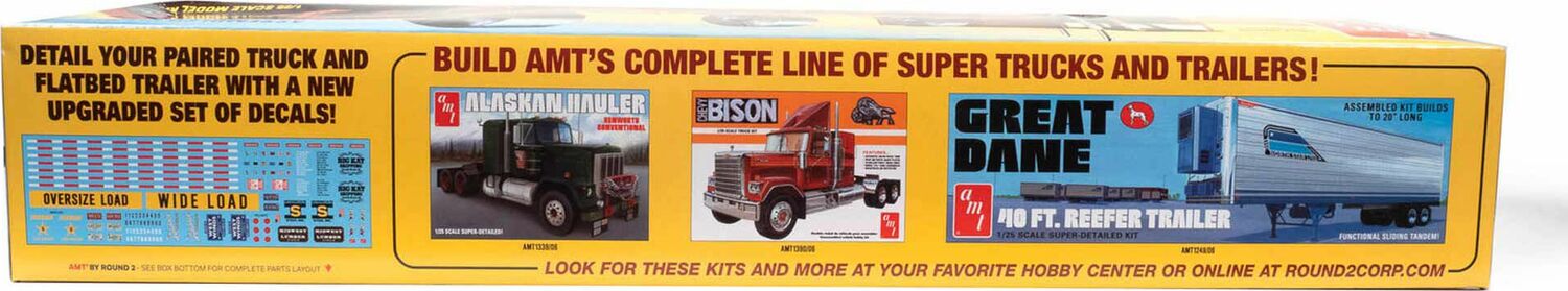 1/25 Fruehauf Flatbed Trailer