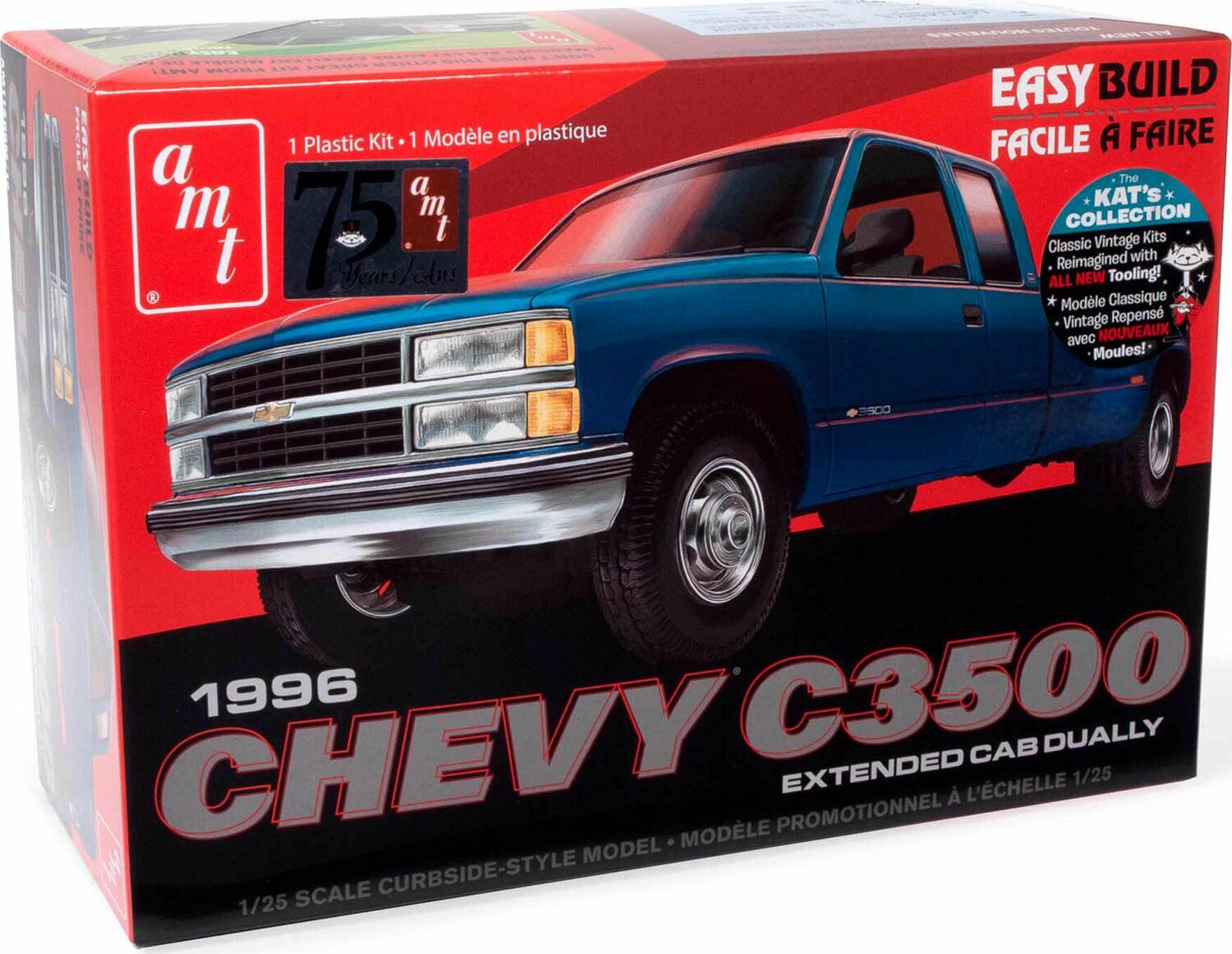 1/25 1996 Chevrolet C-3500 Dually Pickup EasyBuild