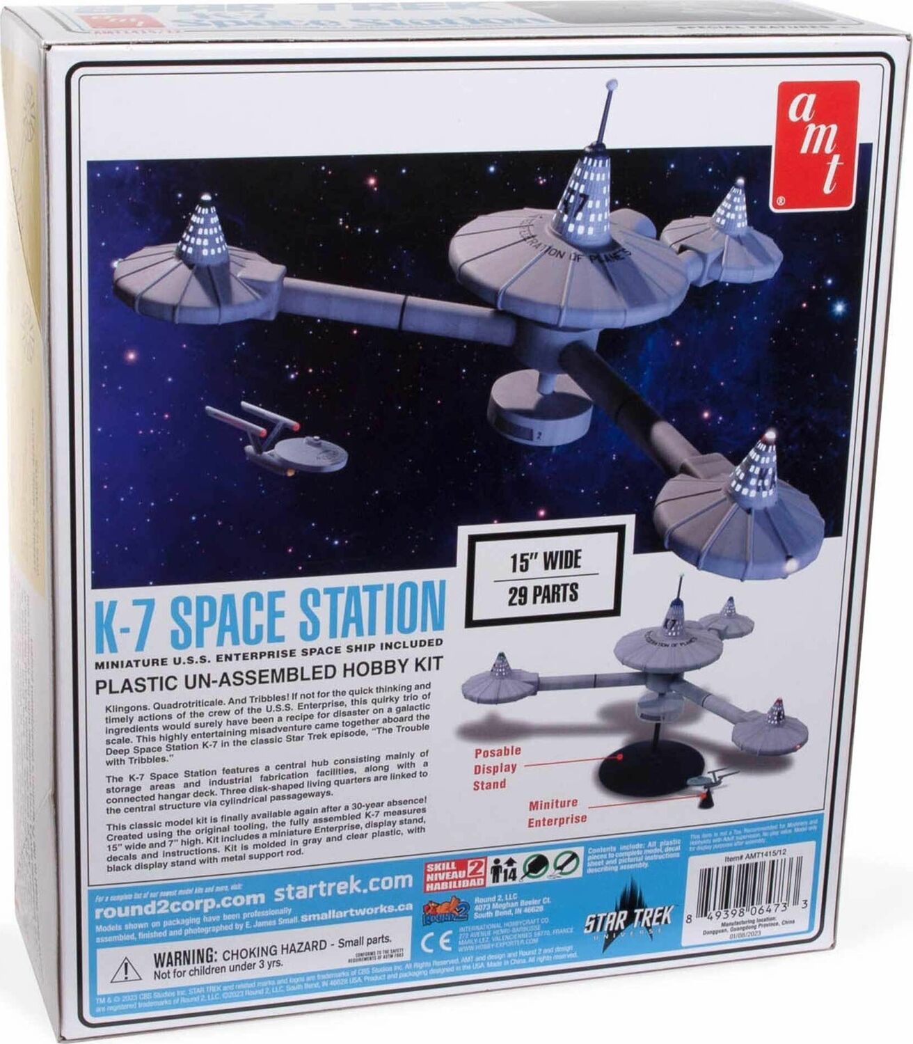 1/7600 Star Trek K-7 Space Station