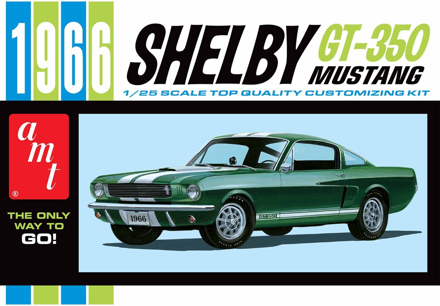 1/25 1966 Shelby Mustang 350GT Model Kit