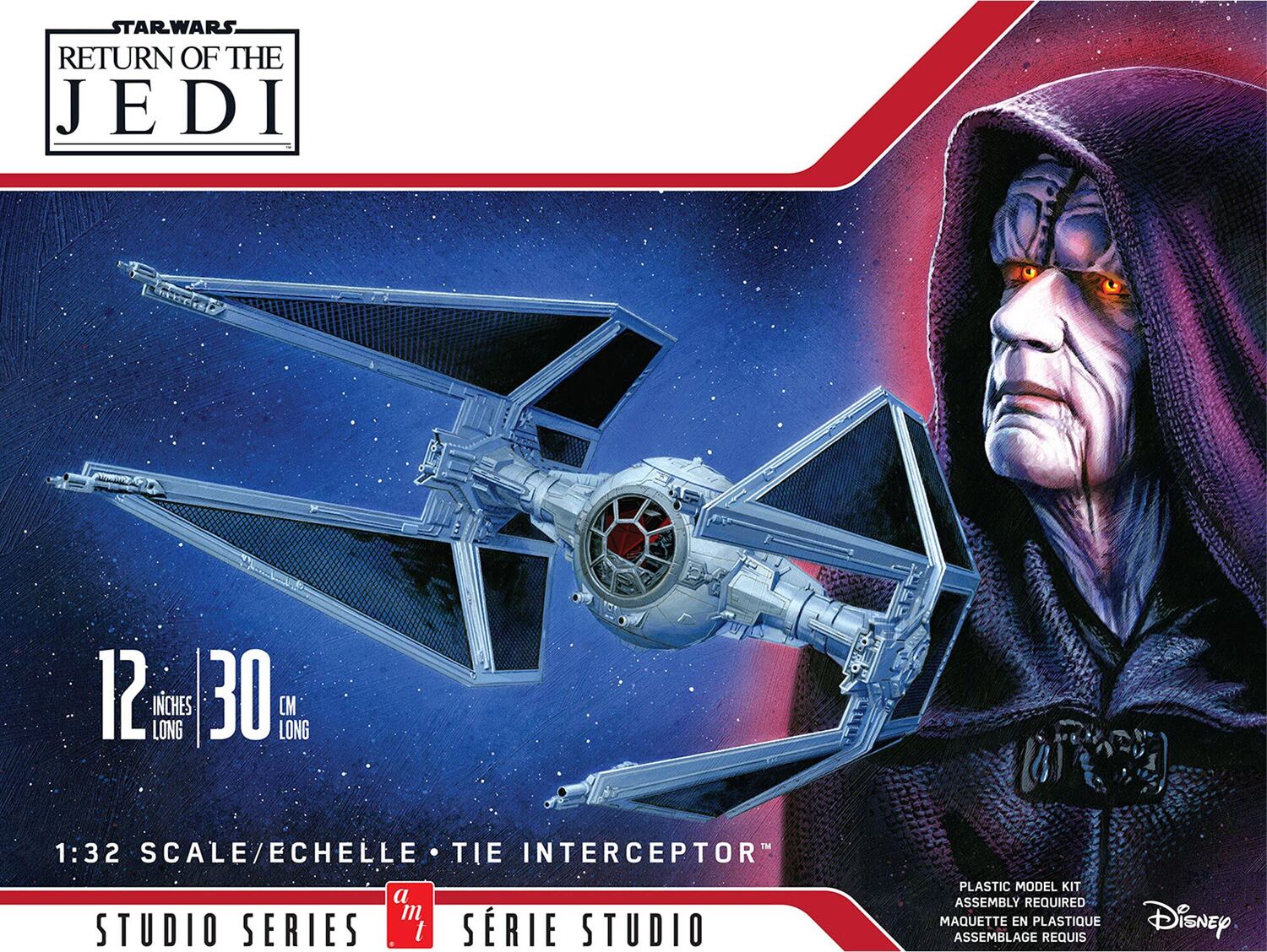 1/32 TIE Interceptor "Star Wars: Return of the Jedi" Model Kit