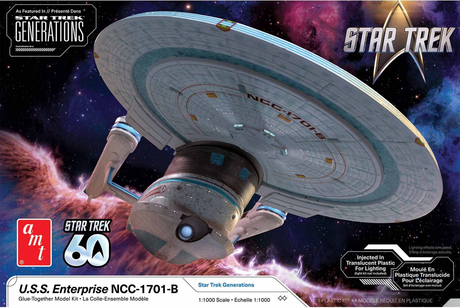1/100 U.S.S. Enterprise NCC-1701-B, Star Trek: Generations Model Kit