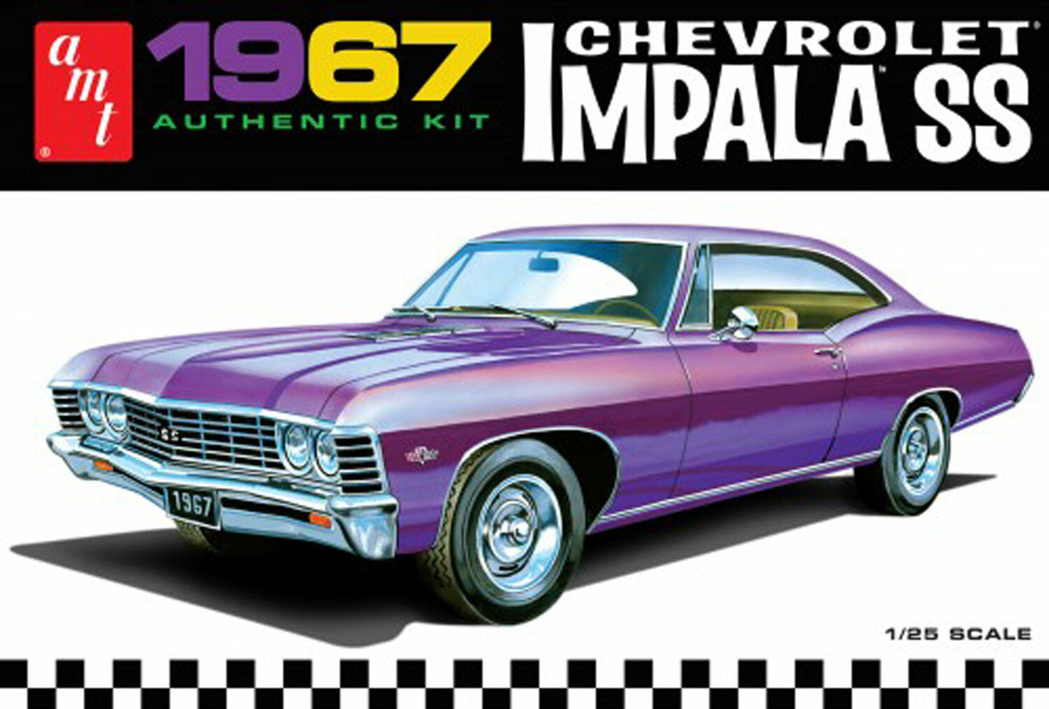 1/25 Stock 1967 Chevy Impala SS Model Kit