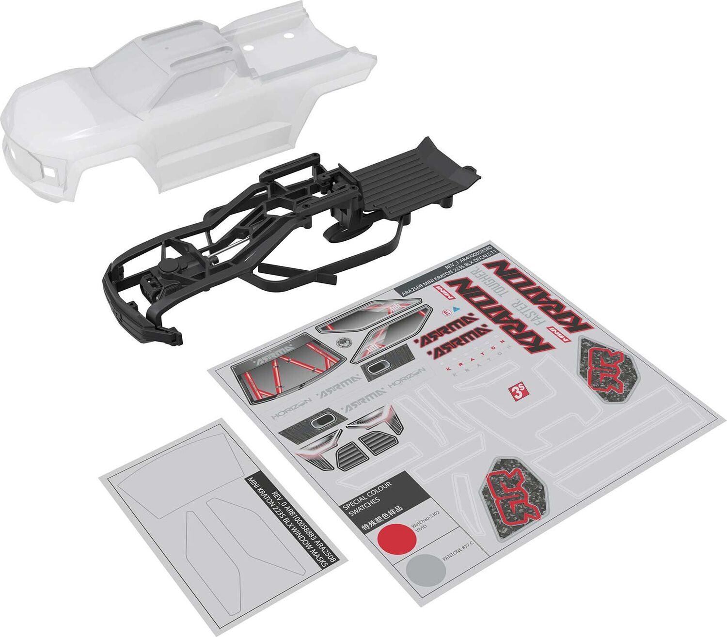 MINI KRATON Body, Clear