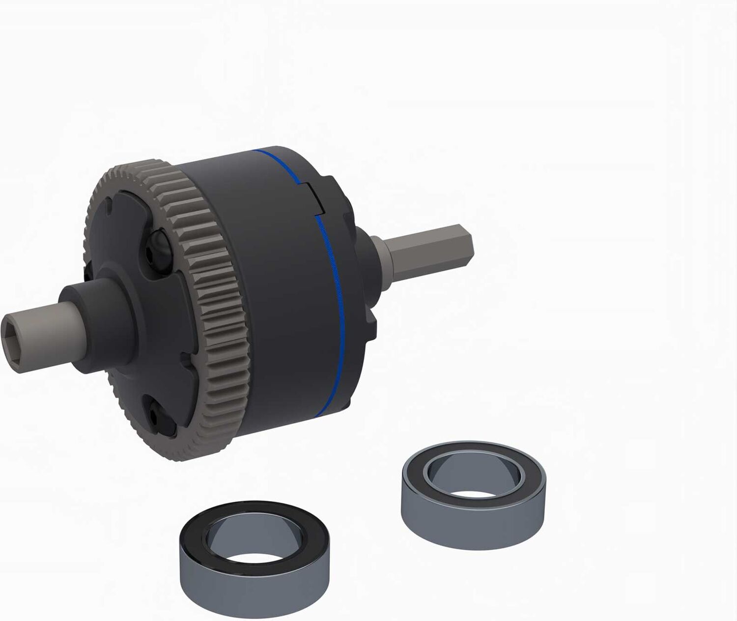 Assembled Center Differential 65T 0.5 MOD, TBC cSt: MINI