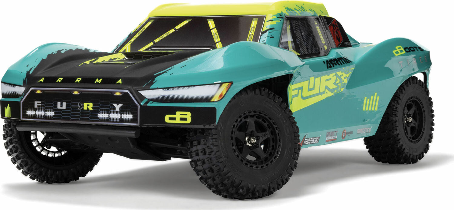 1/10 FURY 223S BLX Brushless 2WD Short Course Truck RTR with DSC, Green