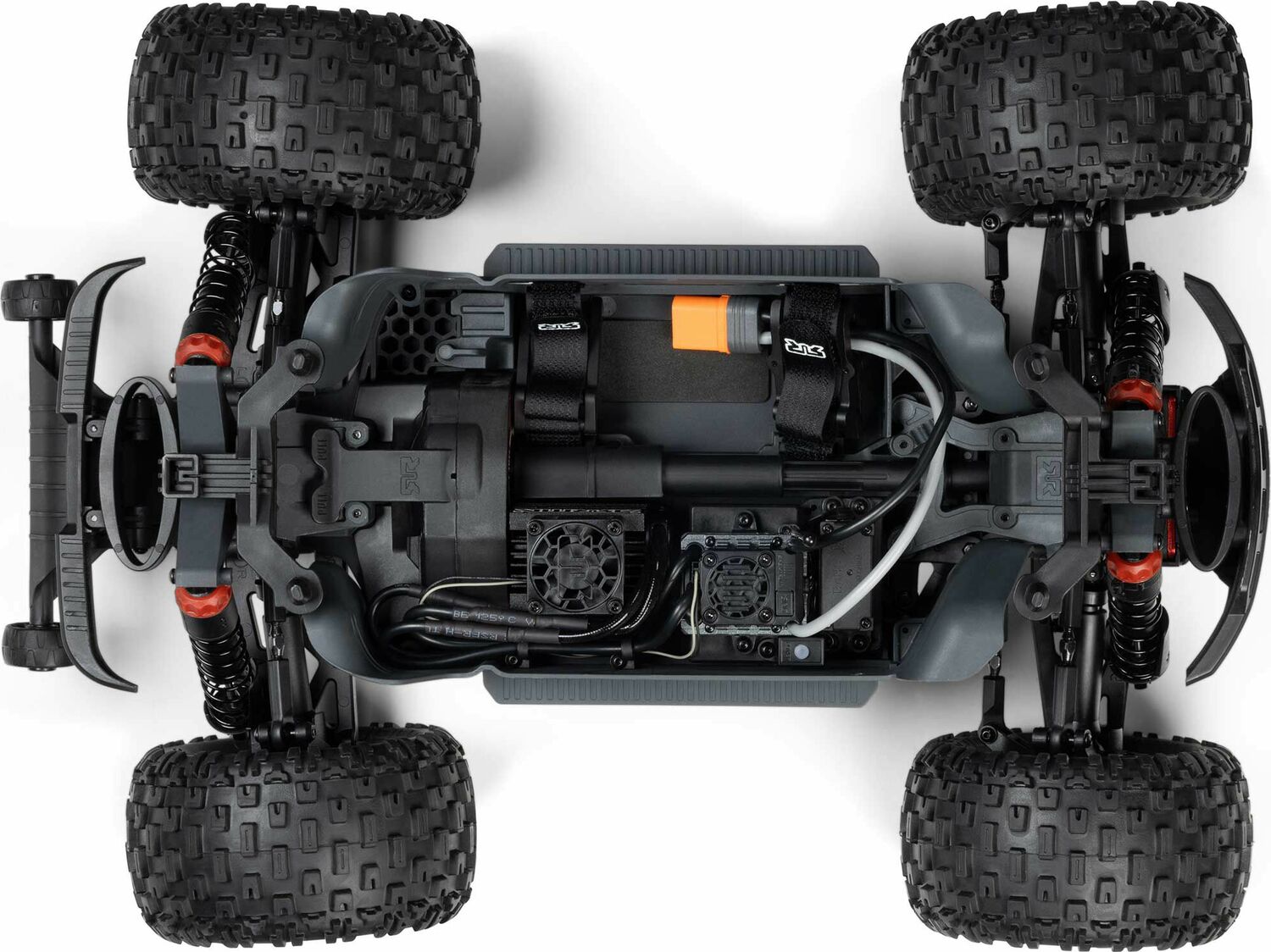 1/10 GRANITE 223S DSC 4X4 RTR Brushless Monster Truck, Gun Metal