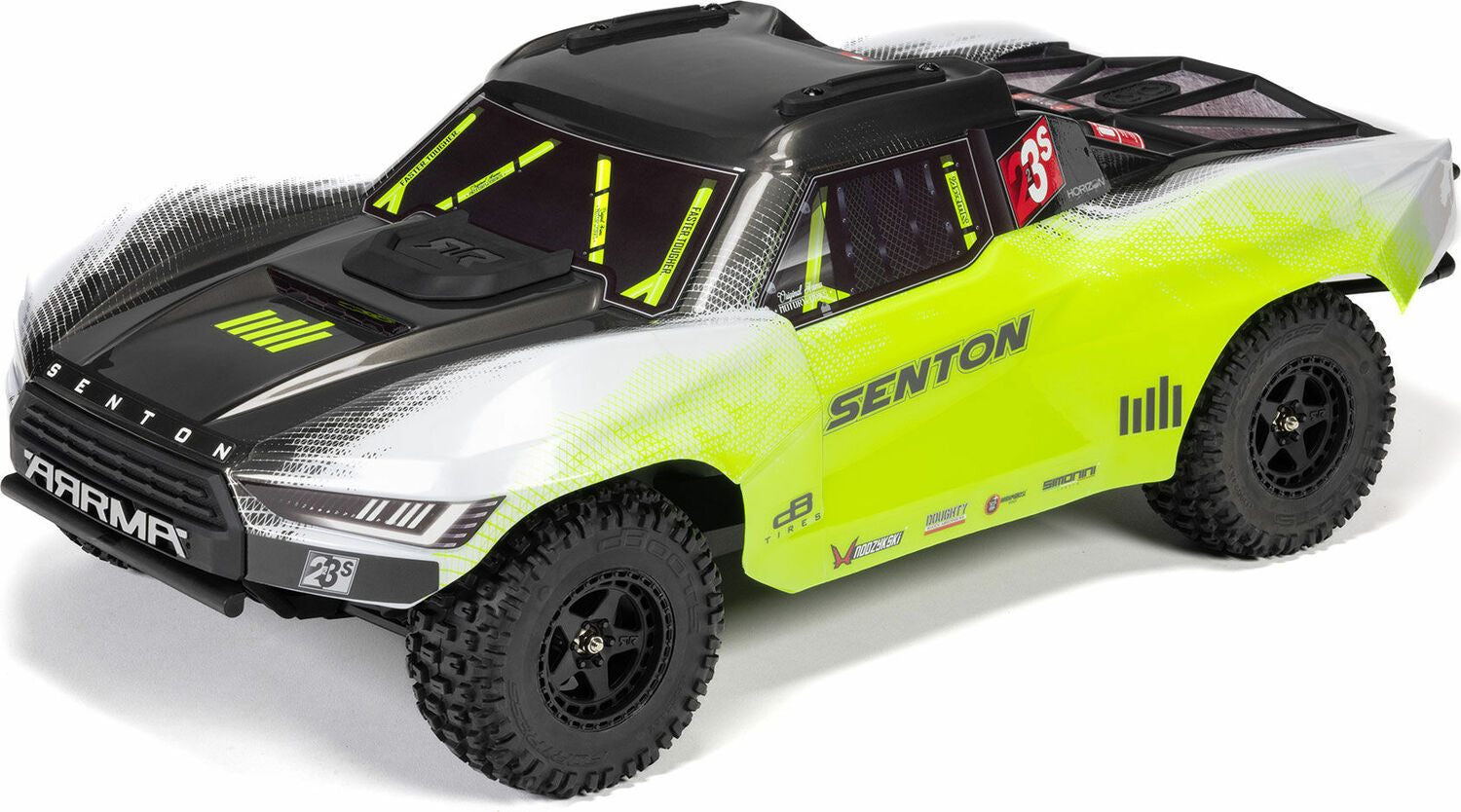 1/10 SENTON 223S BLX Brushless 4X4 Short Course Truck RTR with DSC, Yellow