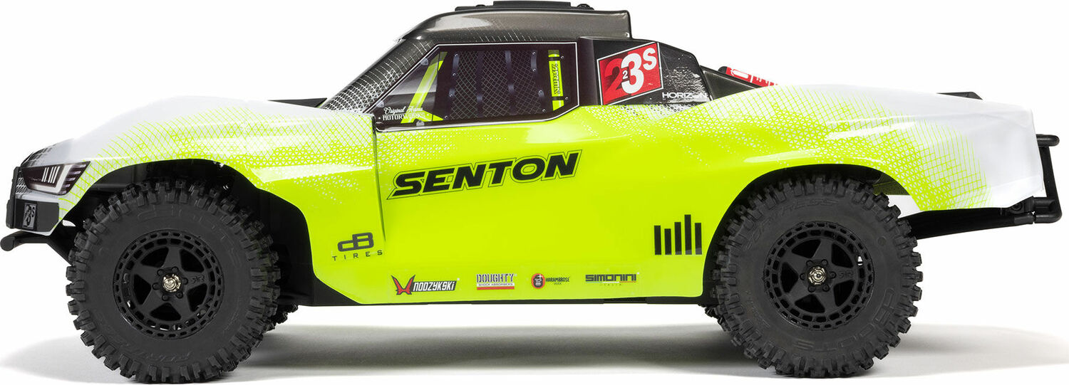 1/10 SENTON 223S BLX Brushless 4X4 Short Course Truck RTR with DSC, Yellow