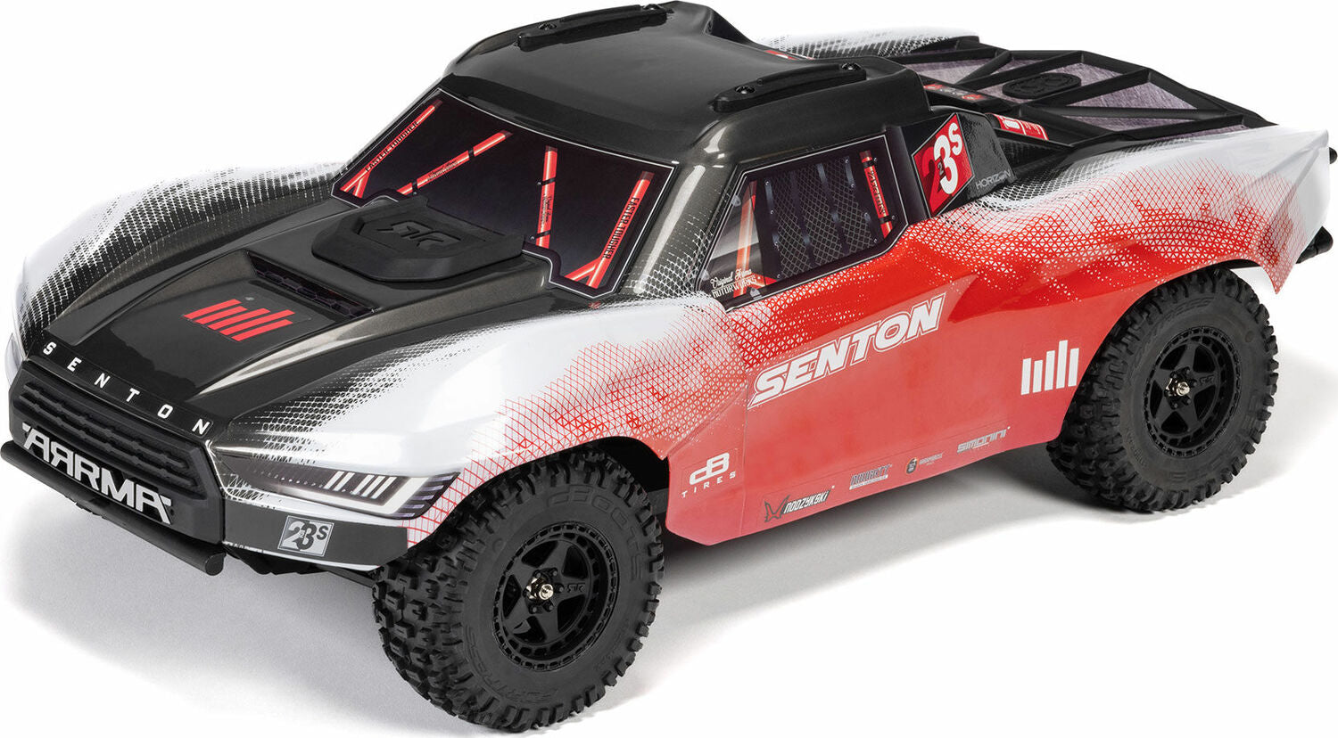 1/10 SENTON 223S BLX Brushless 4X4 Short Course Truck RTR with DSC, Red