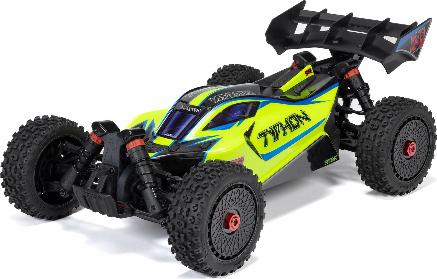 1/8 TYPHON 223S DSC 4X4 RTR Brushless Buggy, Yellow