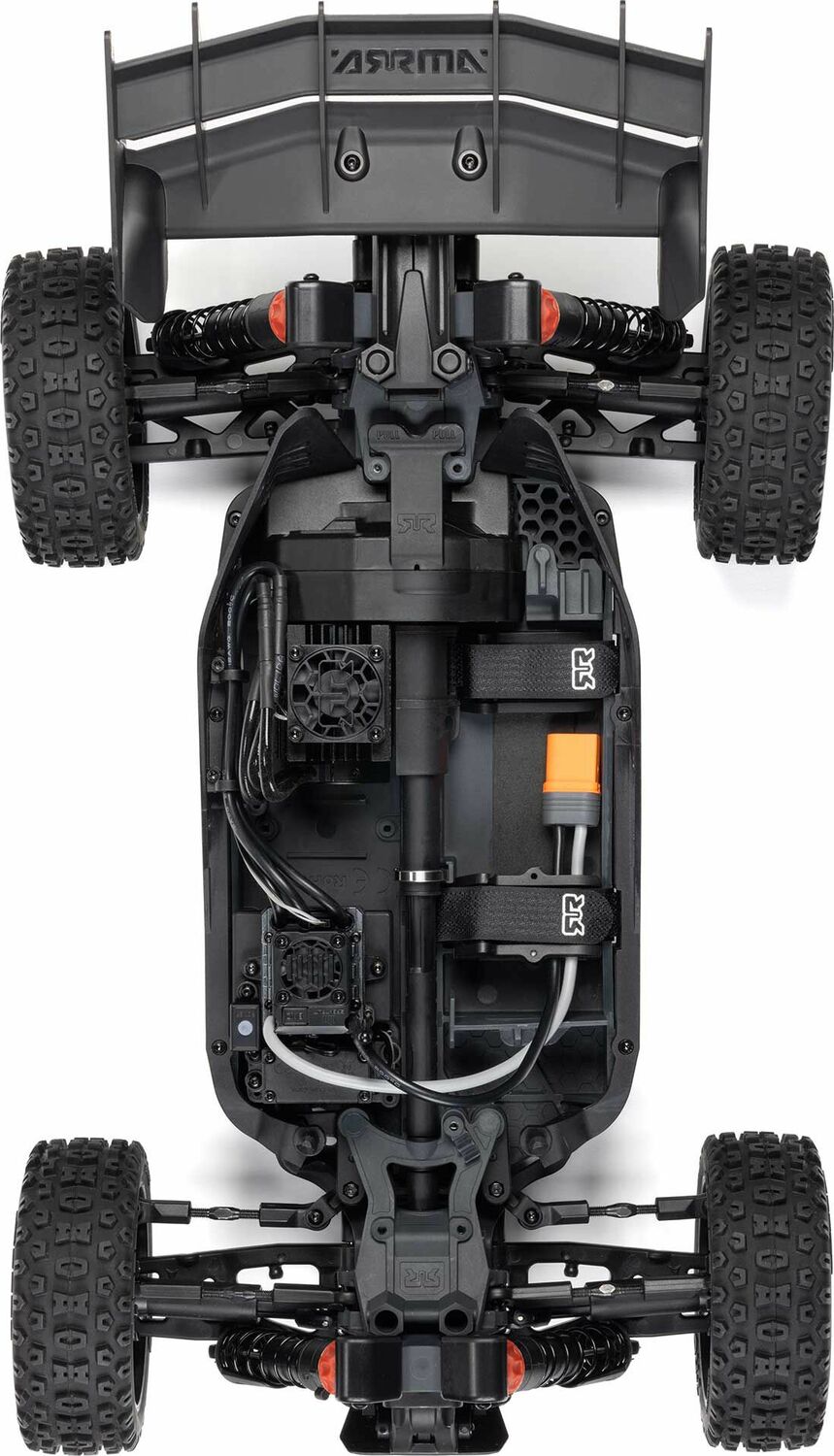 1/8 TYPHON 223S DSC 4X4 RTR Brushless Buggy, Yellow