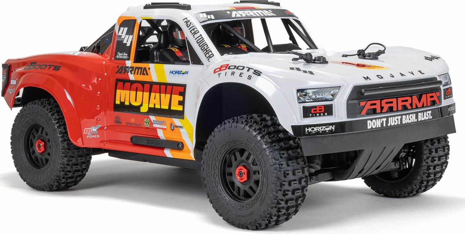 1/8 MOJAVE 4X4 4S BLX Desert Truck RTR, White