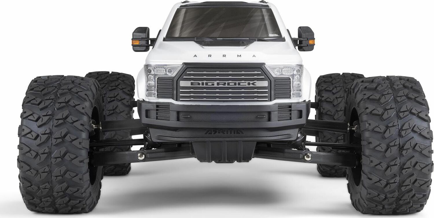 1/7 BIG ROCK 6S 4X4 BLX Monster Truck RTR, White