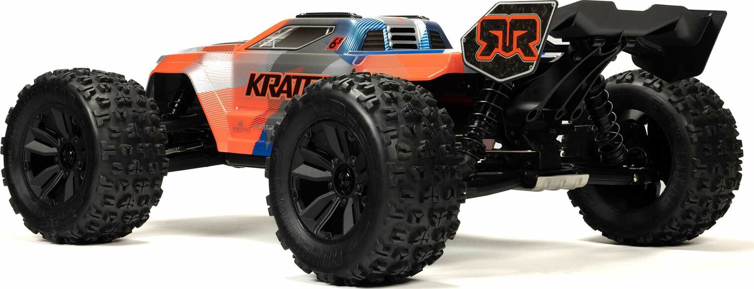 1/8 KRATON 6S 4X4 RTR Brushless Speed Truck, Blue/Orange