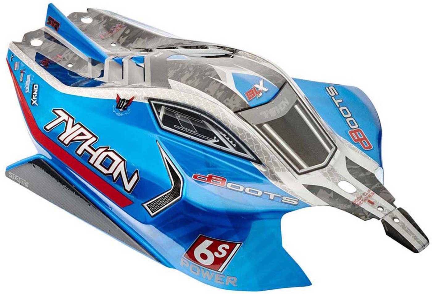 Body Blue Painted with Decals: Typhon 6S BLX