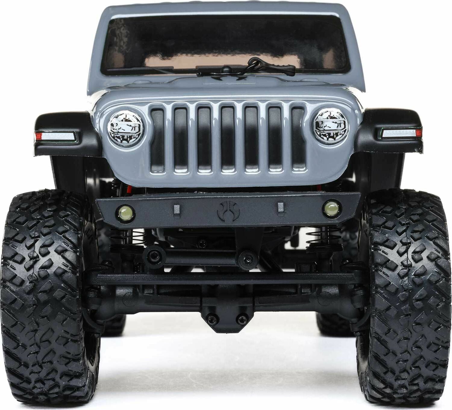 1/24 SCX24 Jeep Wrangler JLU 4X4 Rock Crawler Brushed RTR, Gray