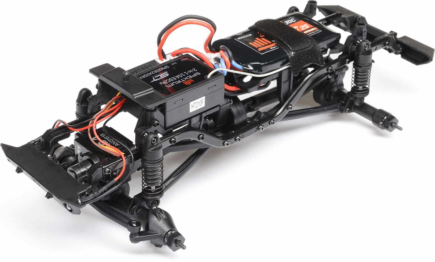 1/24 SCX24 Jeep Wrangler JLU 4X4 Rock Crawler Brushed RTR, Gray