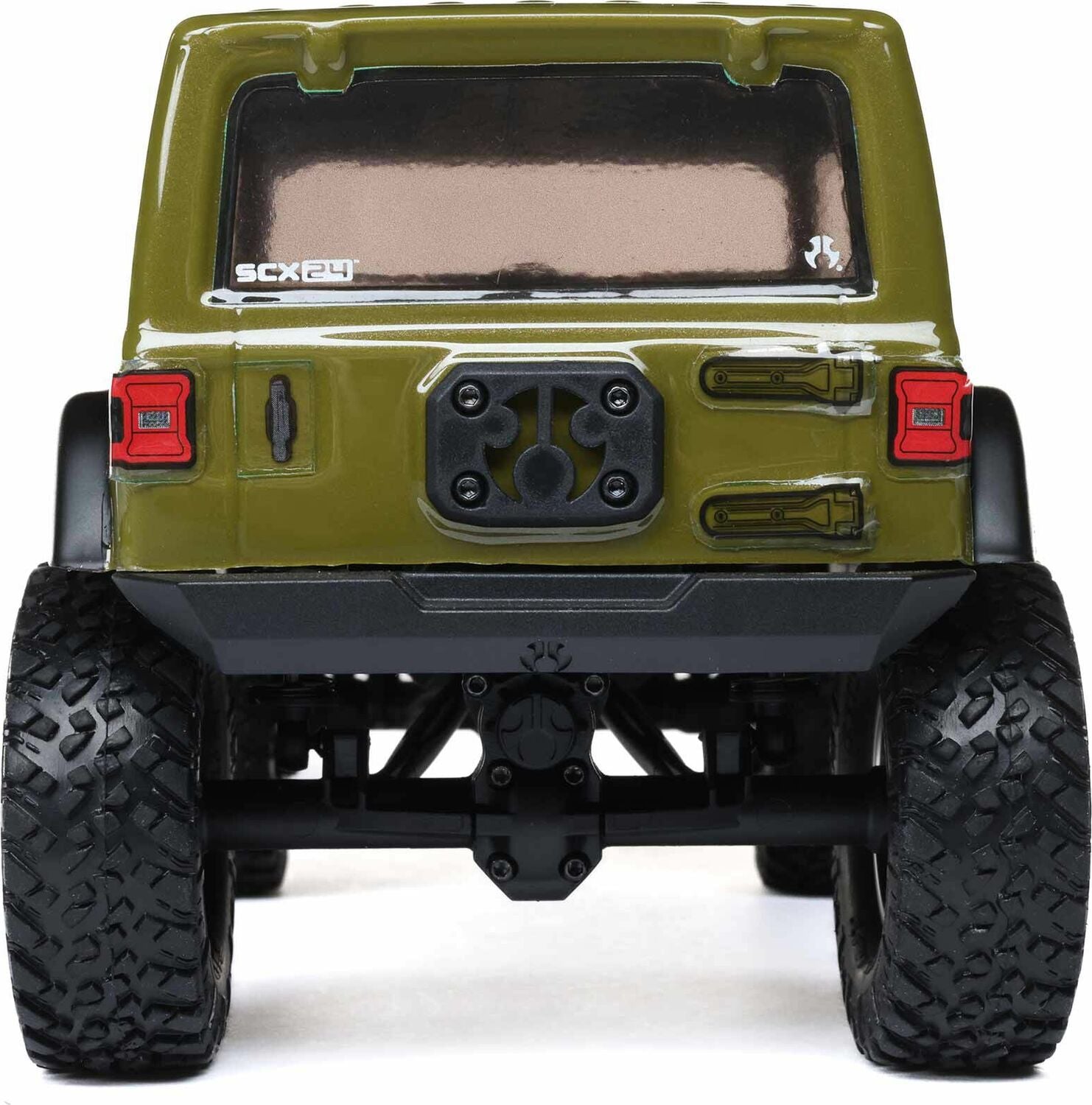1/24 SCX24 Jeep Wrangler JLU 4X4 Rock Crawler Brushed RTR, Green