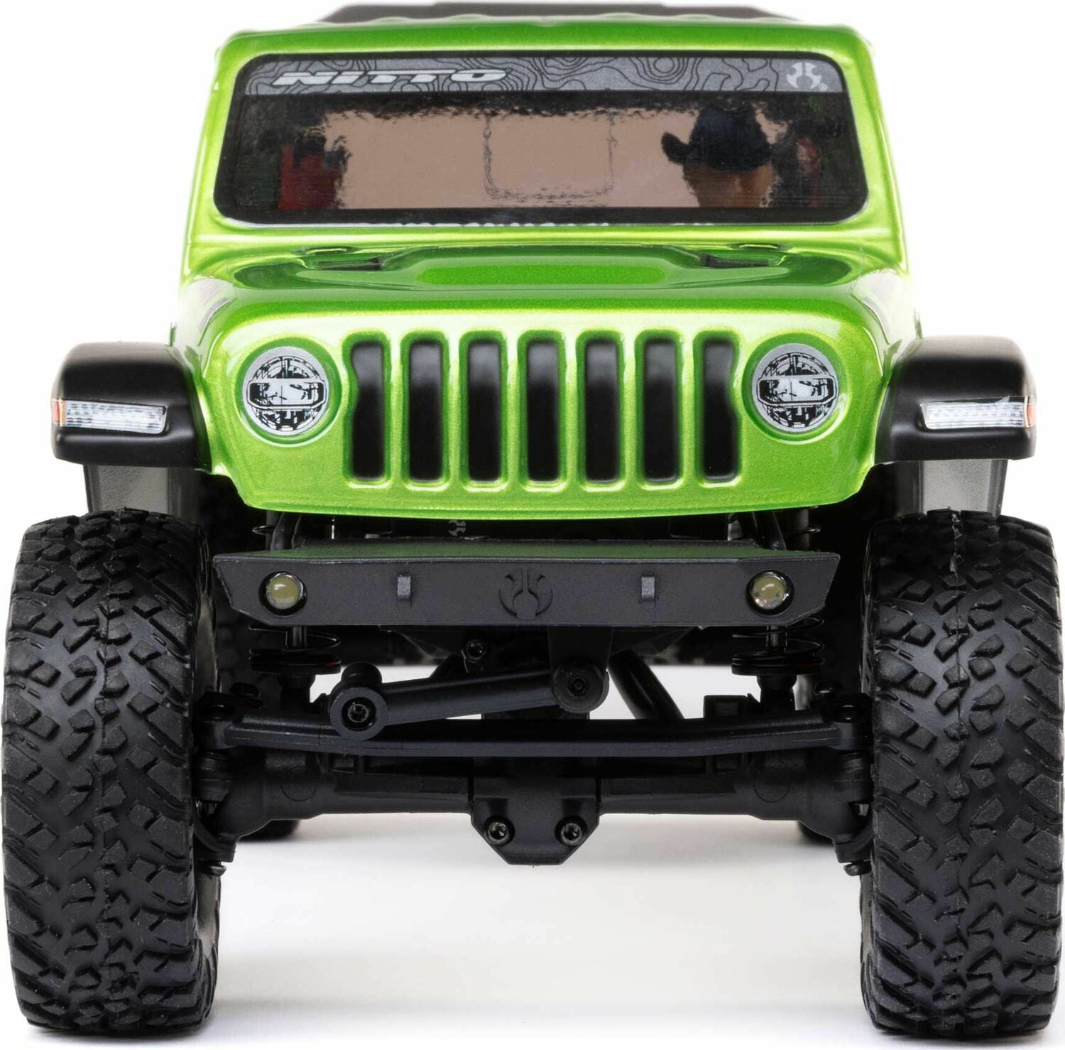 1/24 SCX24 Jeep JT Gladiator 4WD Rock Crawler Brushed RTR, Green