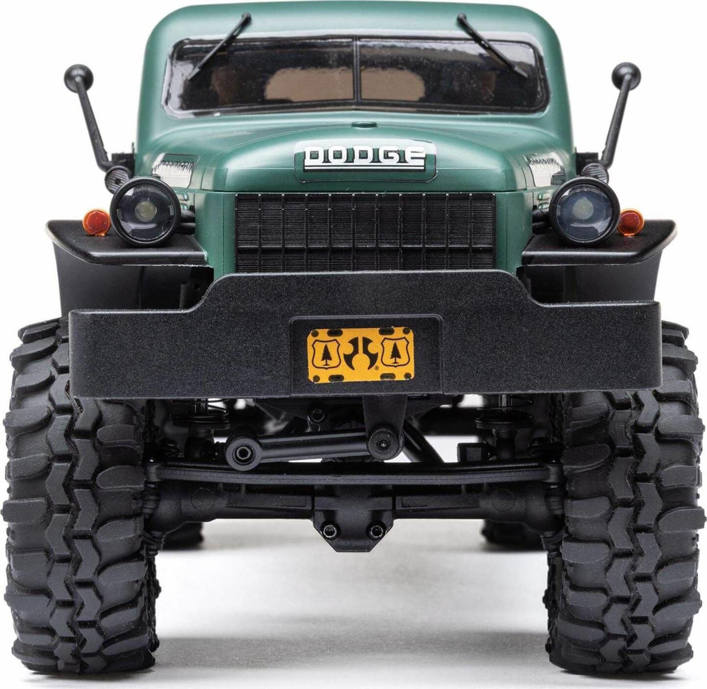 1/24 SCX24 Dodge Power Wagon 4WD Rock Crawler Brushed RTR, Green