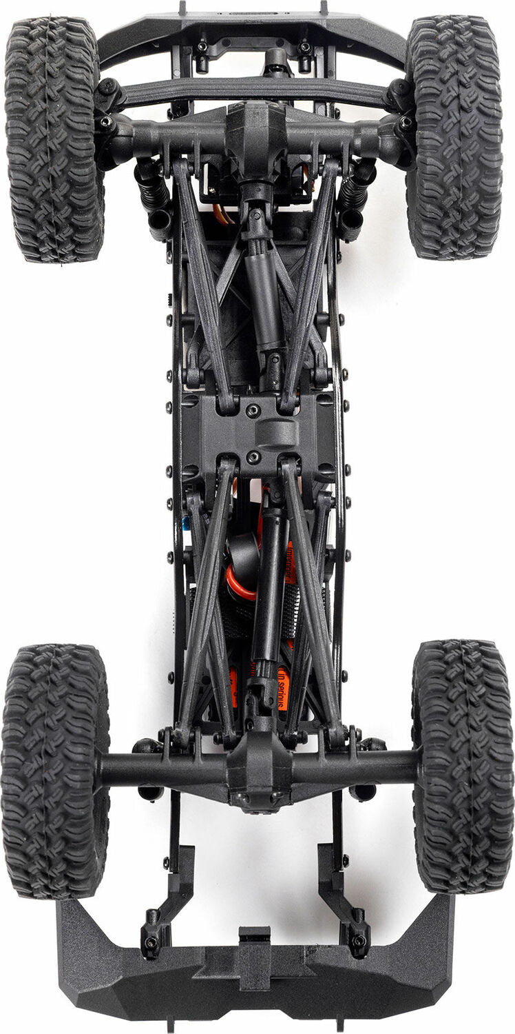 1/24 SCX24 Base Camp 4WD Rock Crawler Brushed RTR with Battery & Charger, Blue