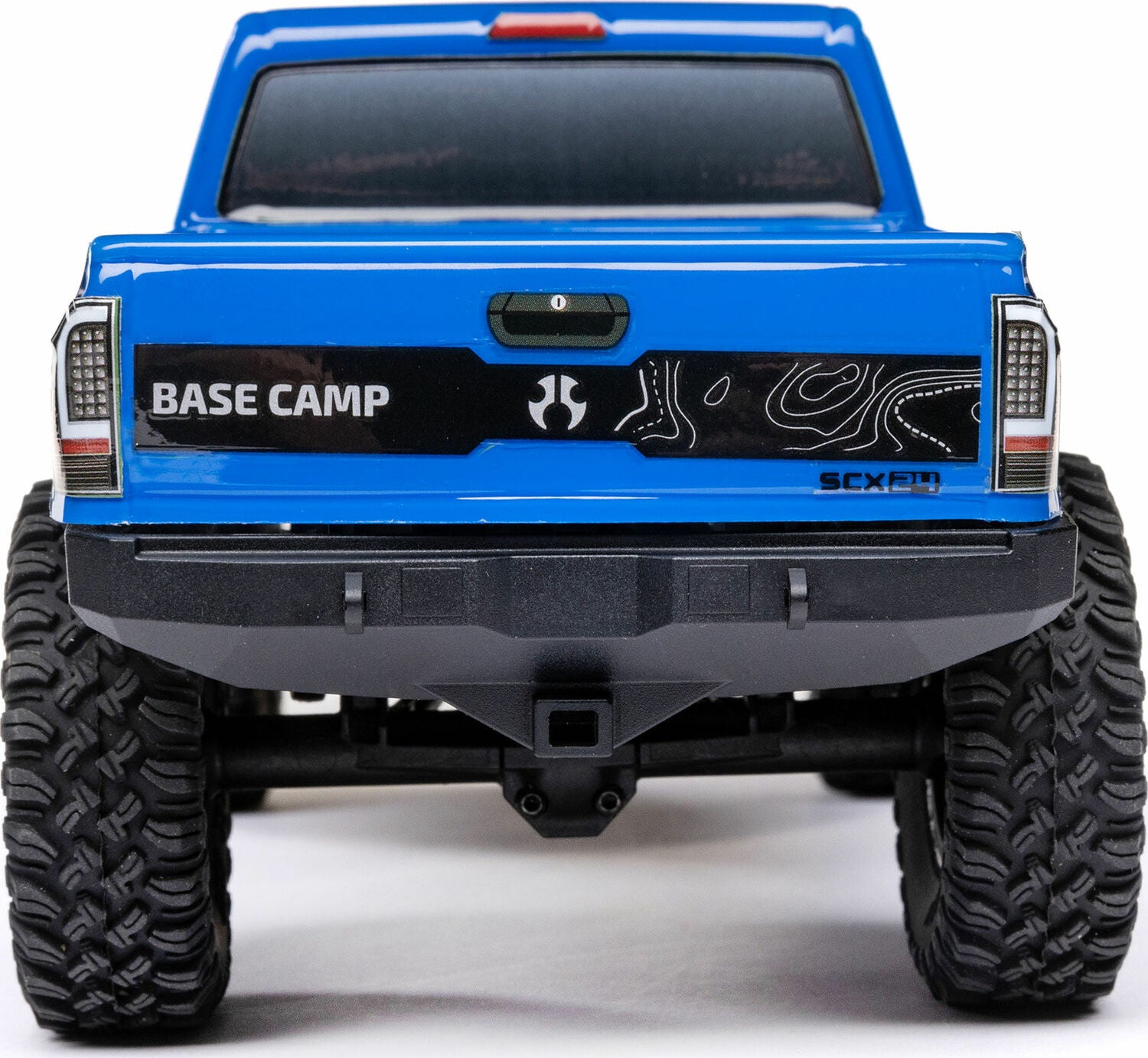 1/24 SCX24 Base Camp 4WD Rock Crawler Brushed RTR with Battery & Charger, Blue