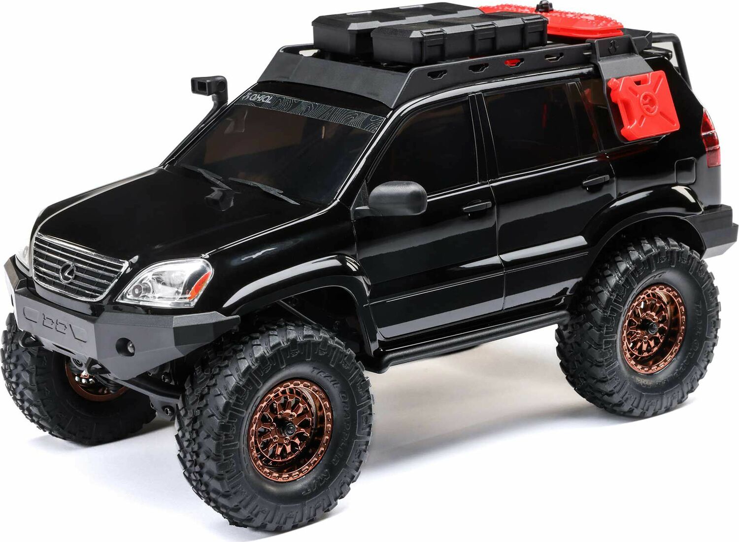 1/24 SCX24 Lexus GX 470 4X4 Rock Crawler RTR, Black