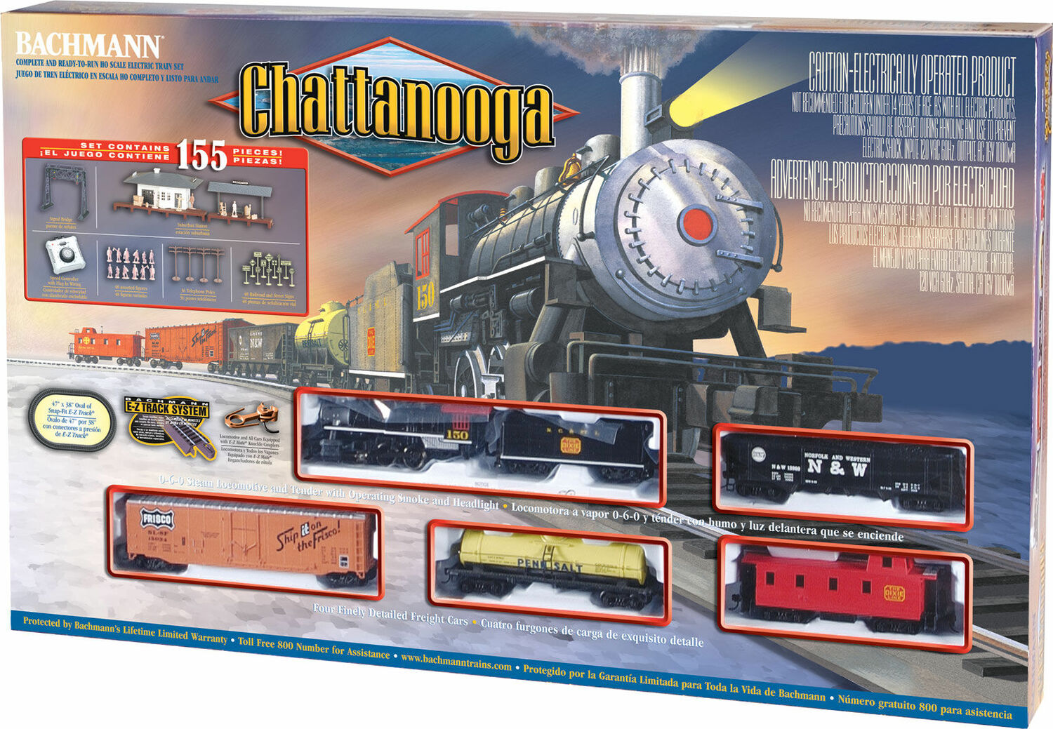 HO Chattanooga Train Set