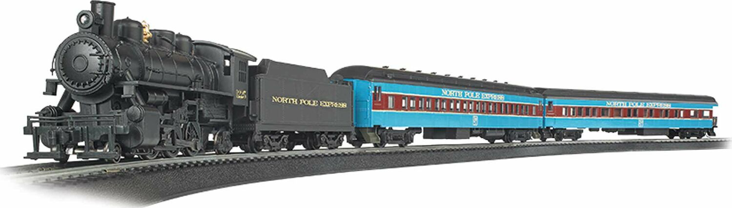 HO North Pole Express Train Set