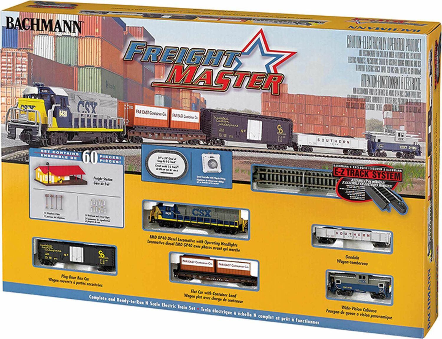 N Freightmaster Train Set