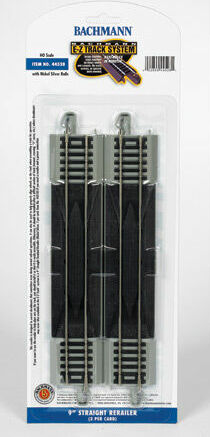 HO NS EZ 9" Straight Rerailer (2)