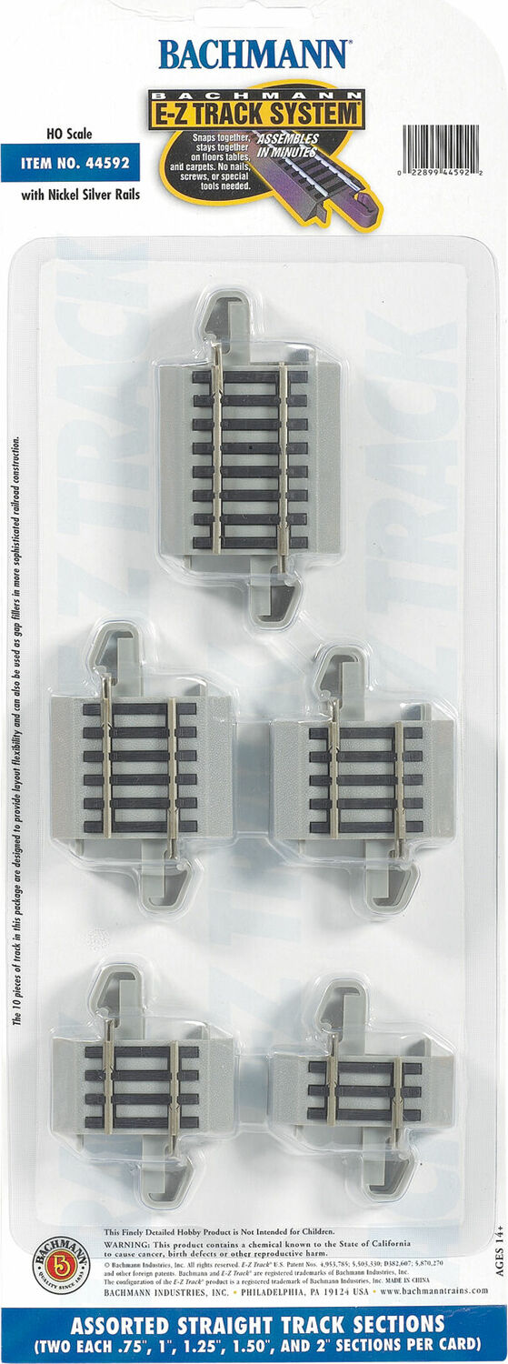 HO NS EZ Track Connector Assortment (10)