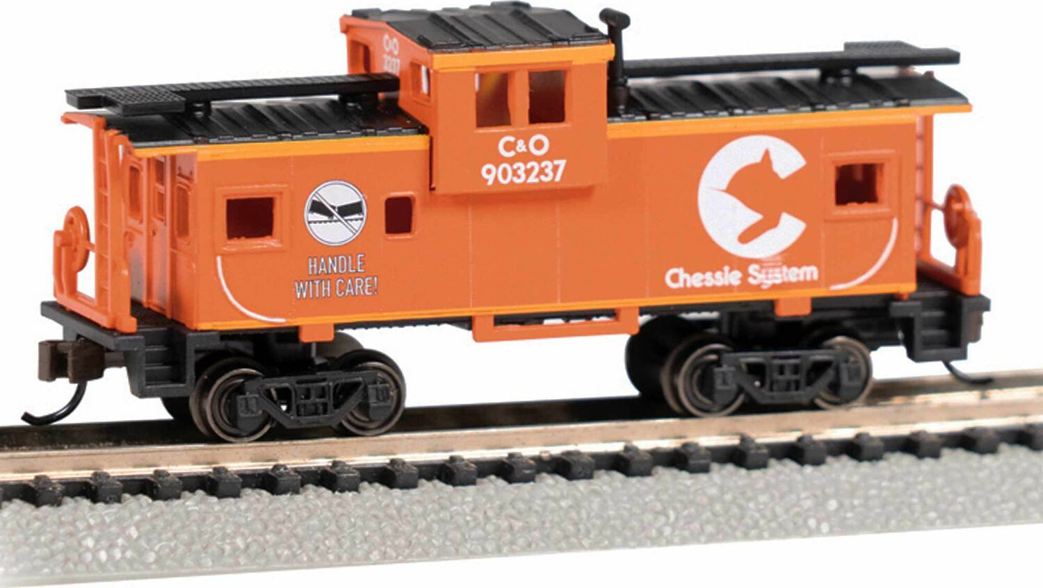 N 36' Wide Vision Caboose, Chessie #903237