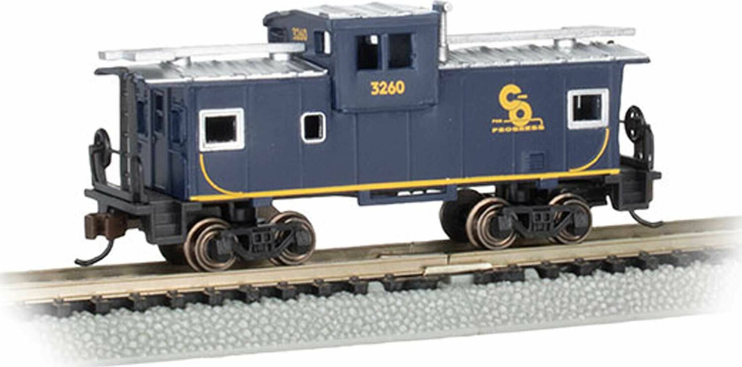 N SCALE CABOOSE CHESAPEAKE & OHIO #3260