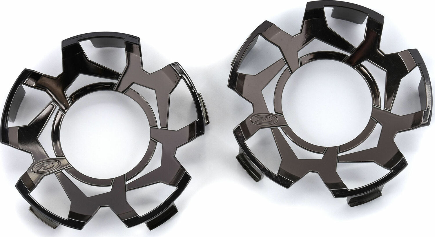 Clip-Lock Wheel Face Black Chrome for Ripper 5.7" Wheel (2)