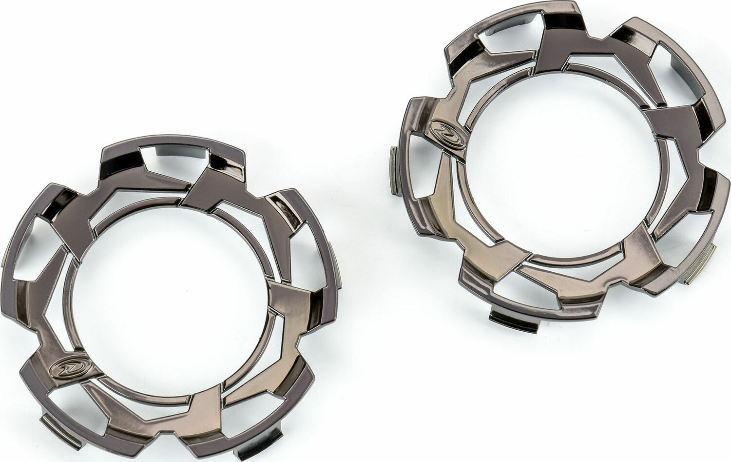 Clip-Lock Wheel Face Black Chrome for Ripper 2.8" Wheel (2)