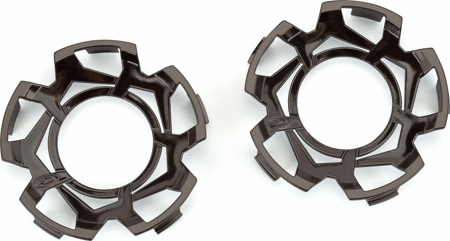 Clip-Lock Wheel Face Black Chrome for Ripper 3.8" Wheel (2)