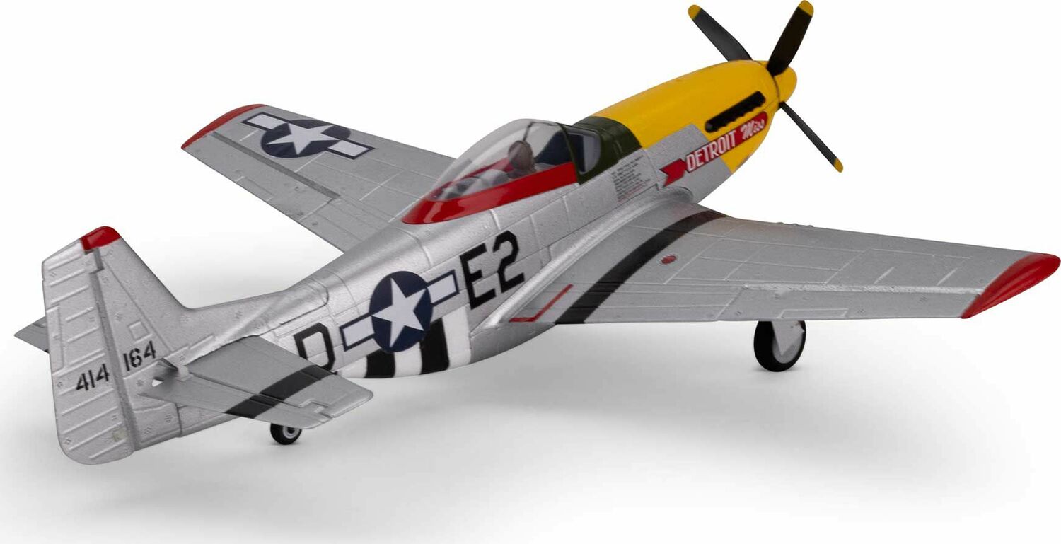 UMX P-51D Mustang “Detroit Miss” BNF Basic with AS3X and SAFE Select