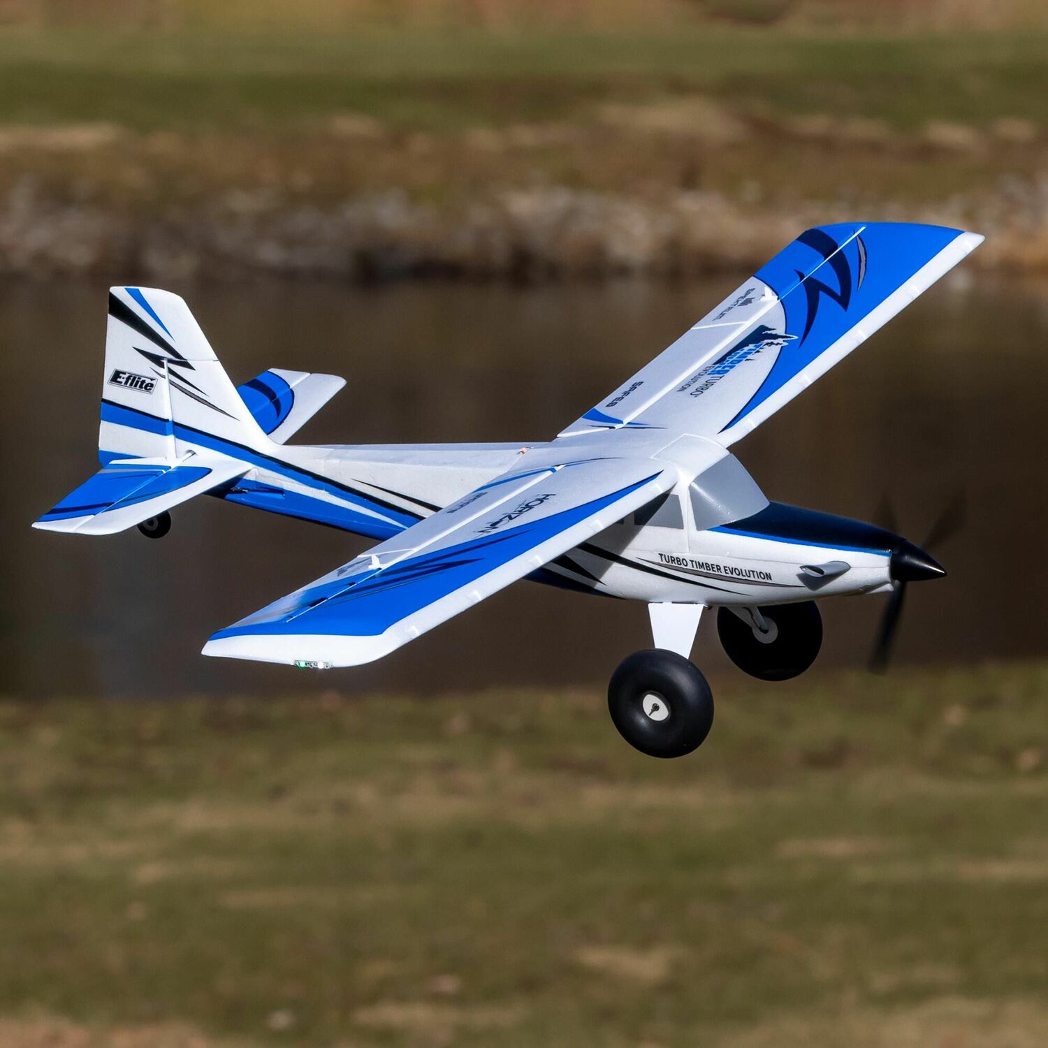UMX Turbo Timber Evolution BNF Basic RC airplane with AS3X and SAFE