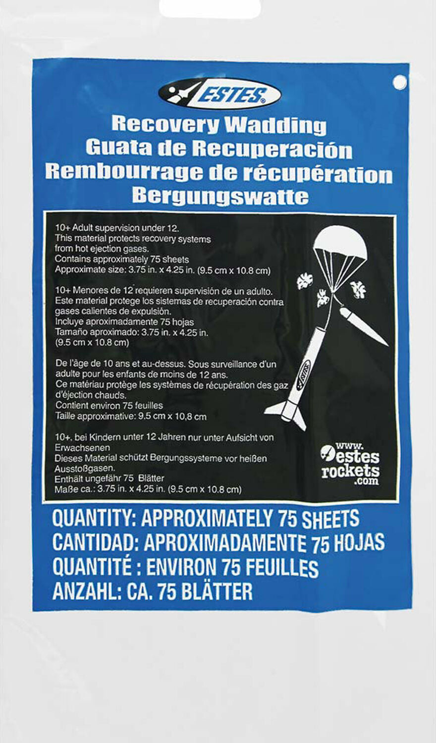 Recovery Wadding (75 sq)