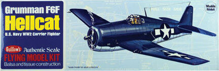 Grumman F6F Hellcat Kit, 16.5"