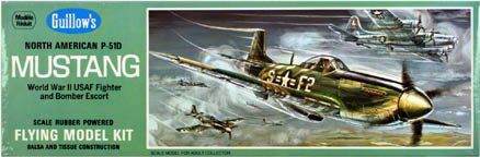 North American P-51D Mustang Kit, 17"