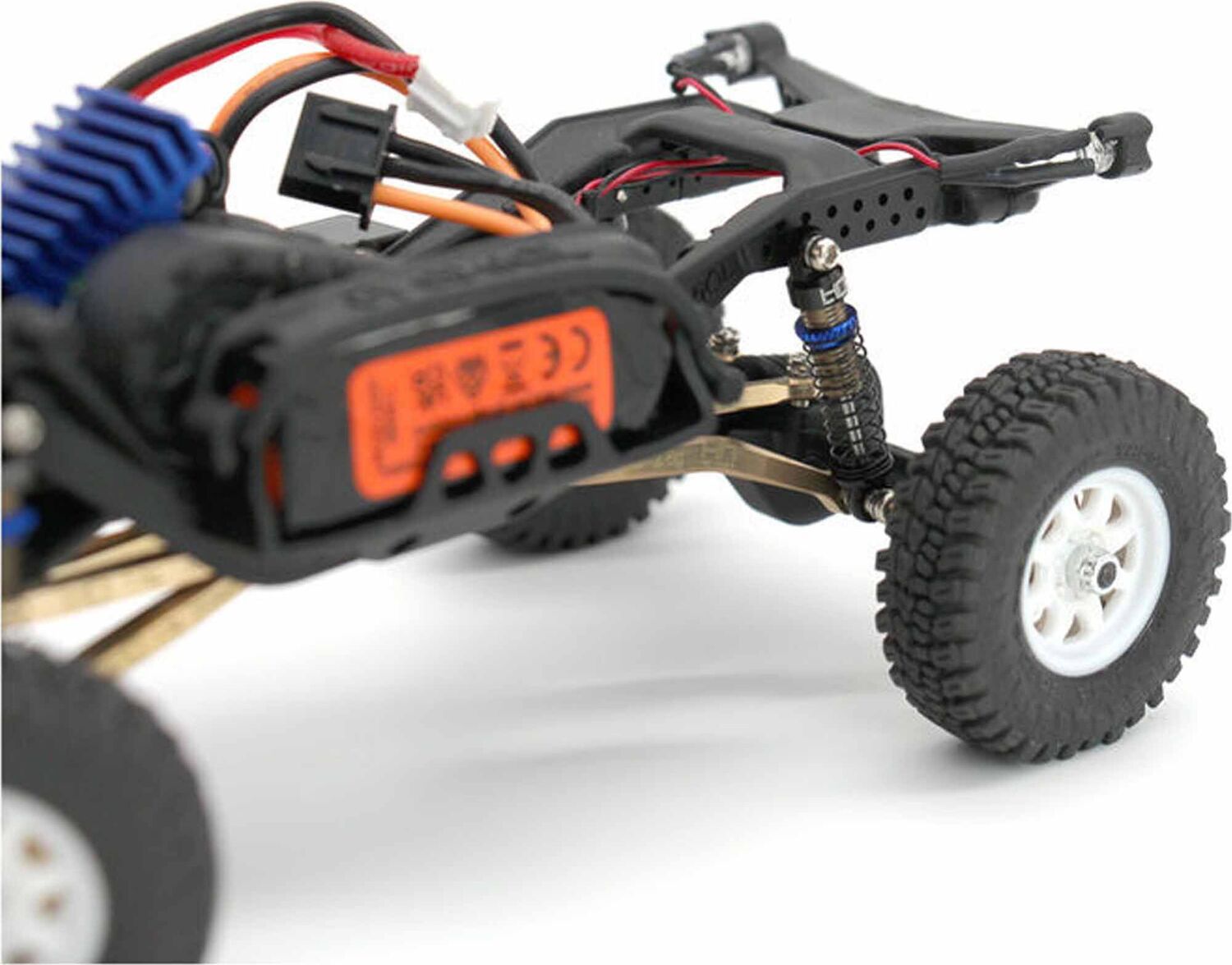 Aluminum 25mm Adjustable Shocks with Three Spring Rates, 1/30 Axial SCX30