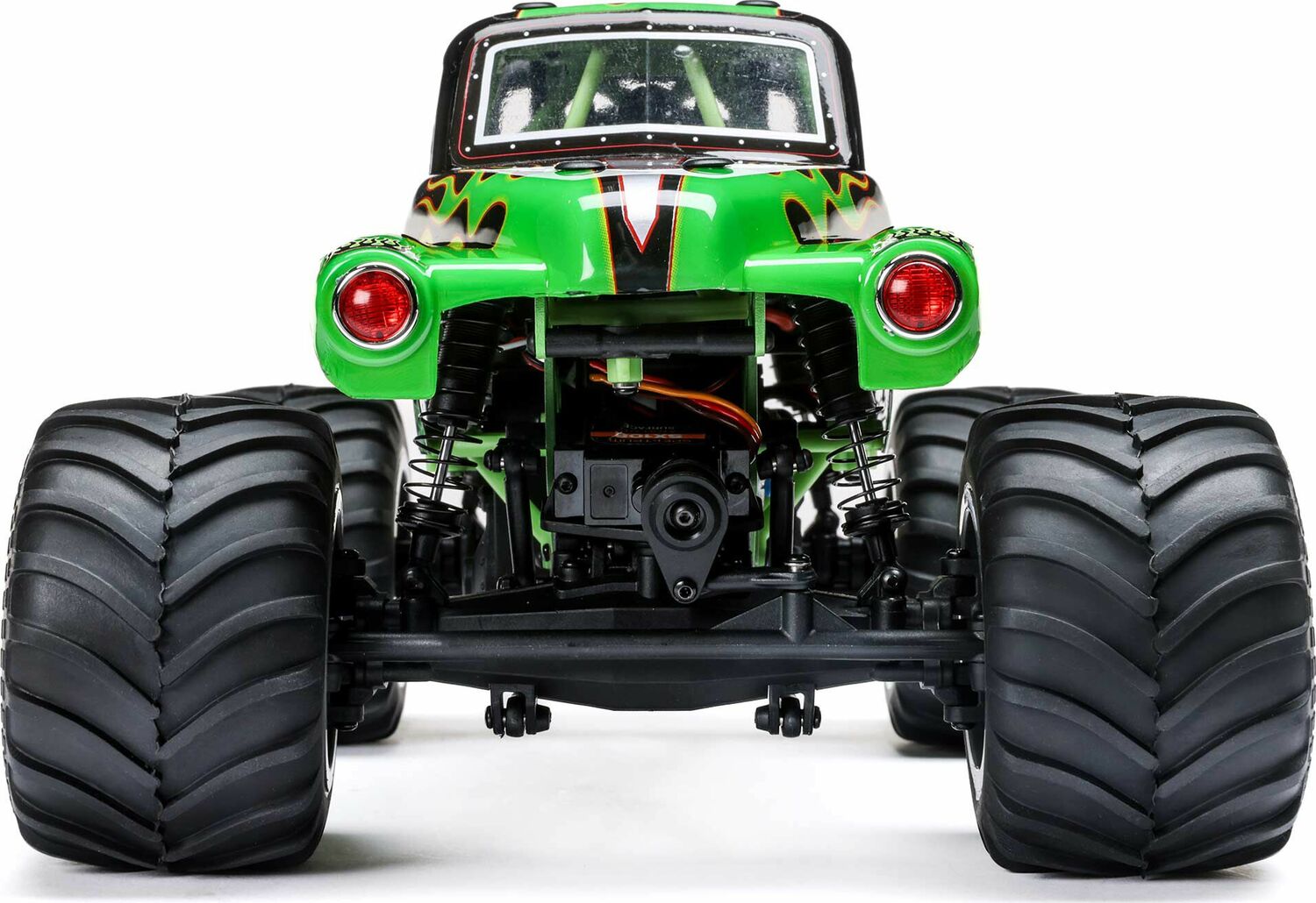 1/18 Mini LMT 4X4 Brushed Monster Truck RTR, Grave Digger