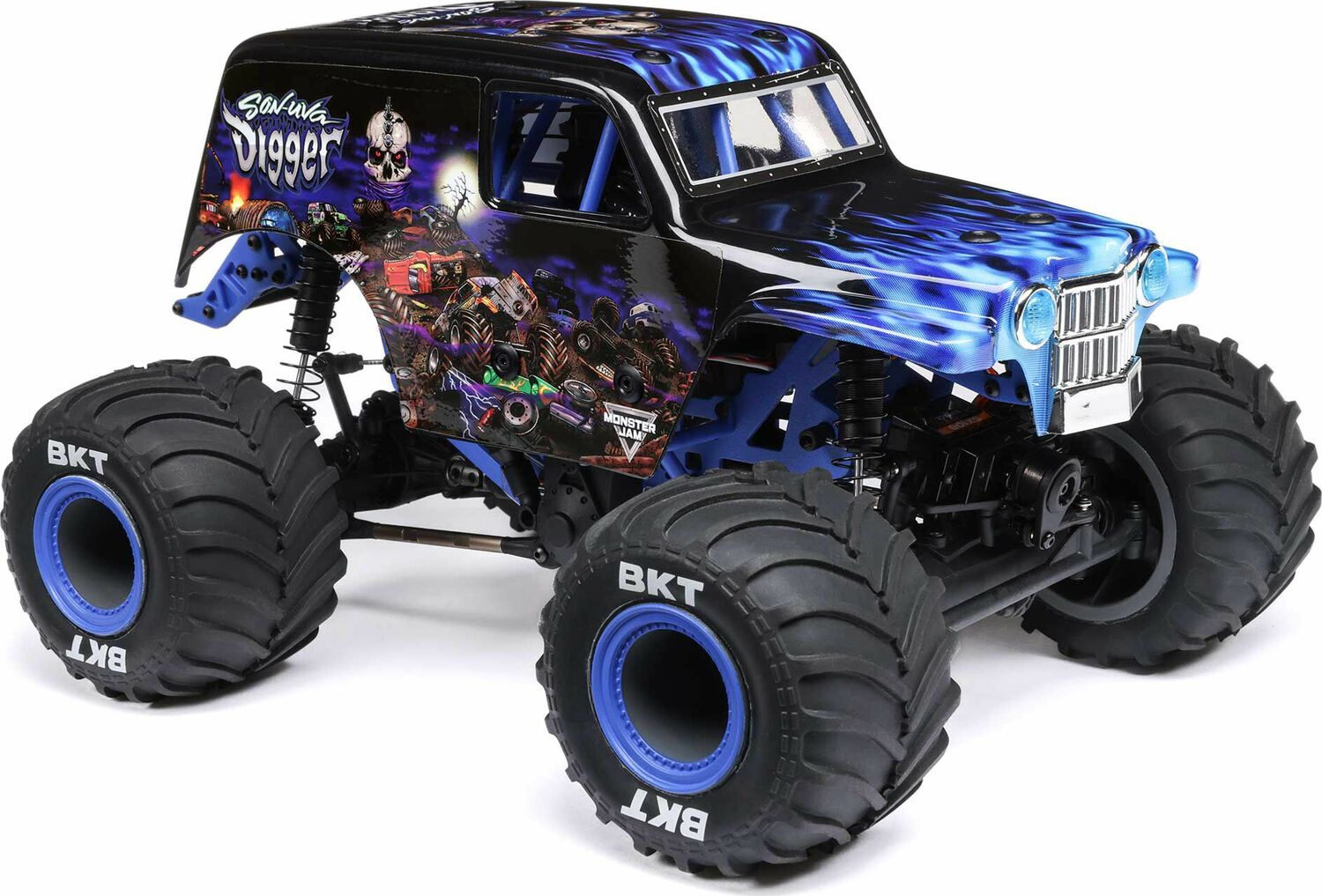 1/18 Mini LMT 4X4 Brushed Monster Truck RTR, Son-Uva Digger