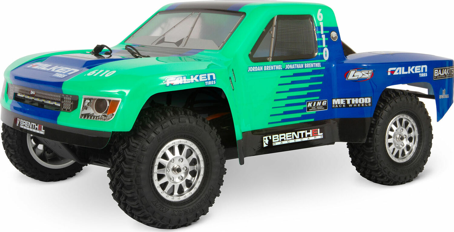 1/10 TENACITY TT Pro 4X4 Brushless SCT RTR with DX3 & Smart, Falken