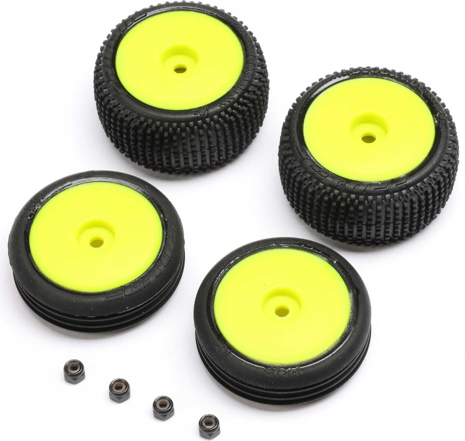 Tires & Wheels Mounted, Yellow: Micro-B