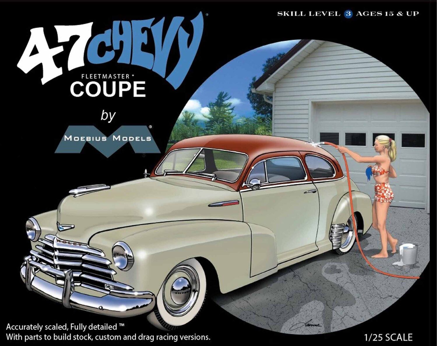 1/25 1947 Chevy Coupe Model Kit