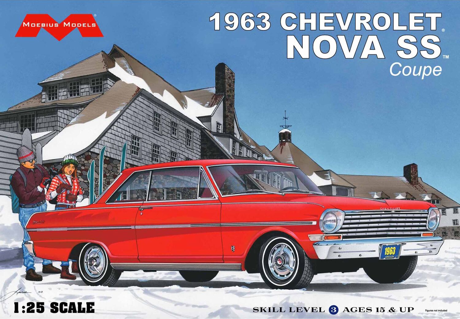 1963 Chevrolet Nova SS Coupe 1/25th Scale